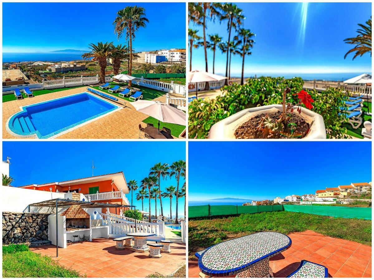 Villa Raquel With Private Pool And Sea View Los Menores Екстер'єр фото