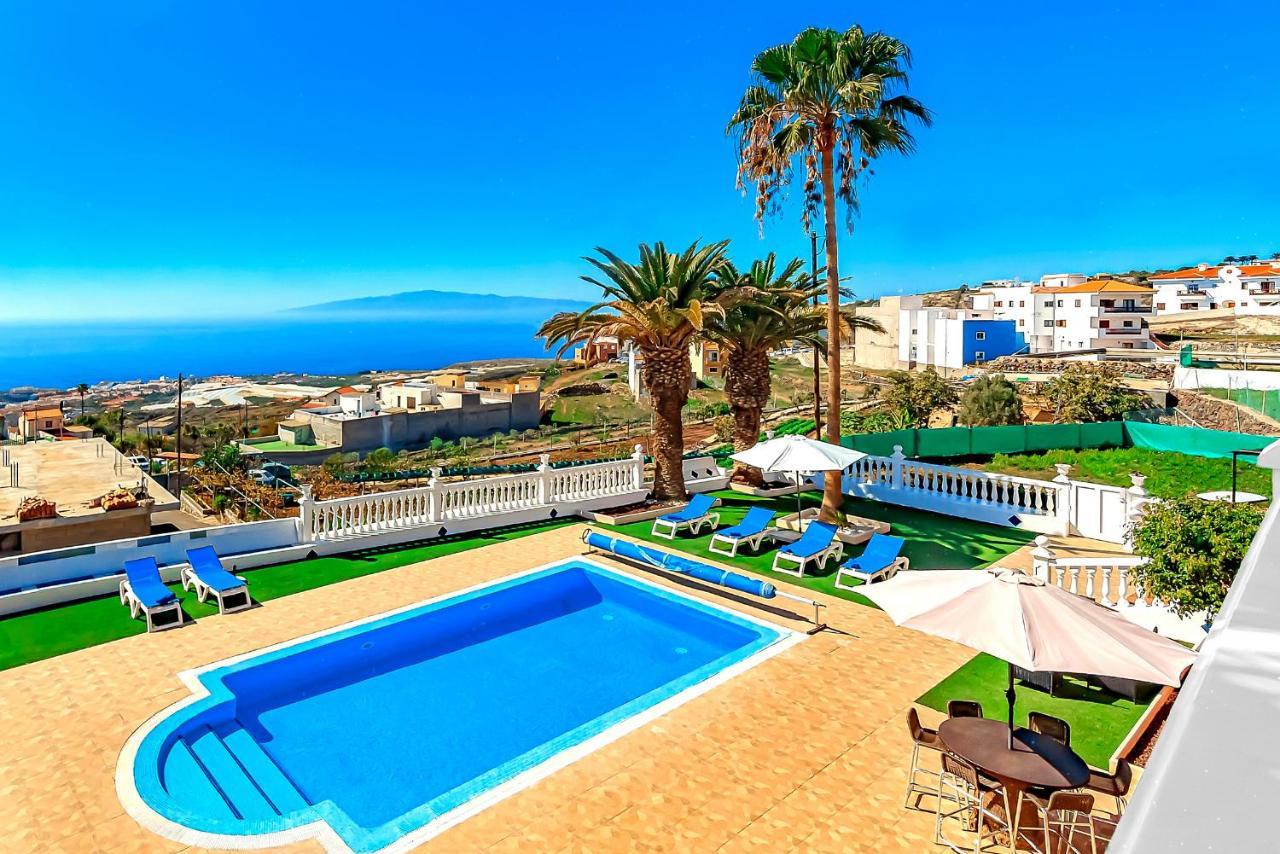 Villa Raquel With Private Pool And Sea View Los Menores Екстер'єр фото