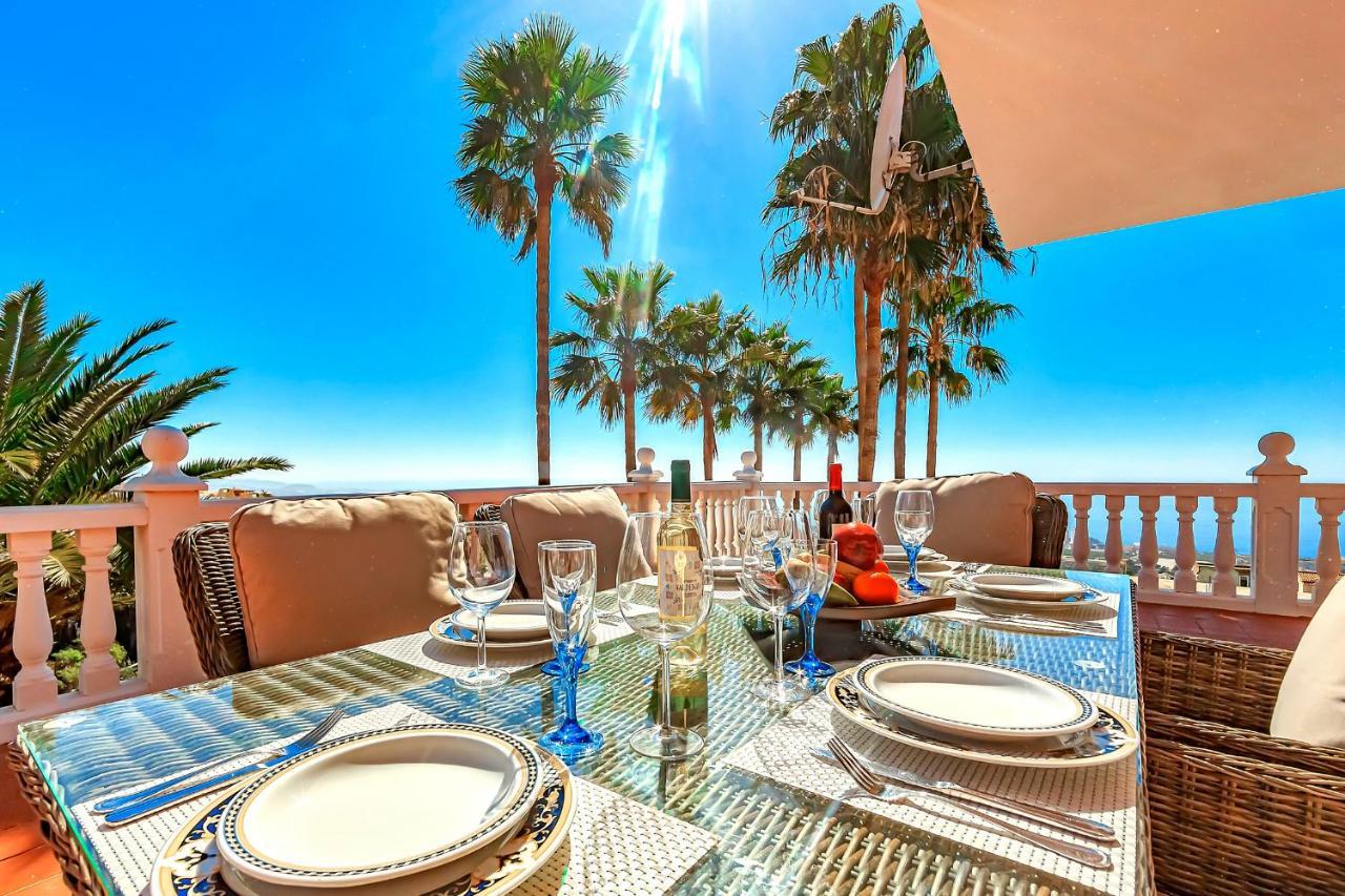 Villa Raquel With Private Pool And Sea View Los Menores Екстер'єр фото
